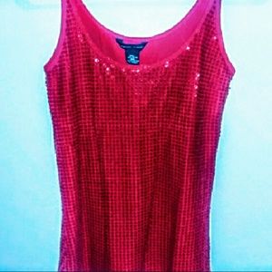 Sequin New York & Company Tank Top